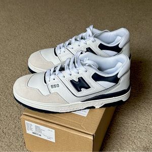Navy New Balance 550 R3PL!C🅰️